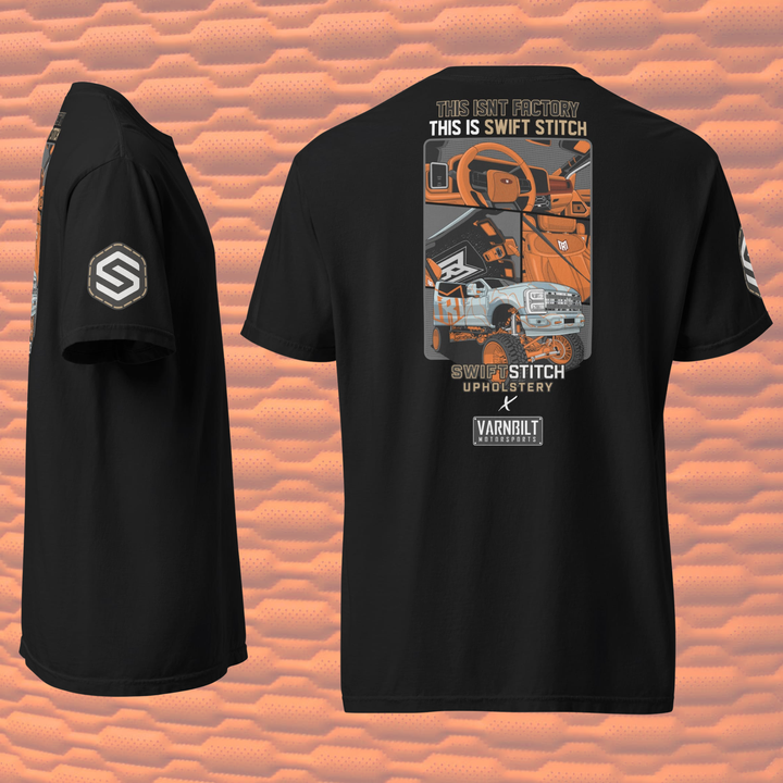 *PREORDER* Swift Stitch x Varnbilt Motorsports x Mitchell Robinson 25 SEMA Build Tshirt