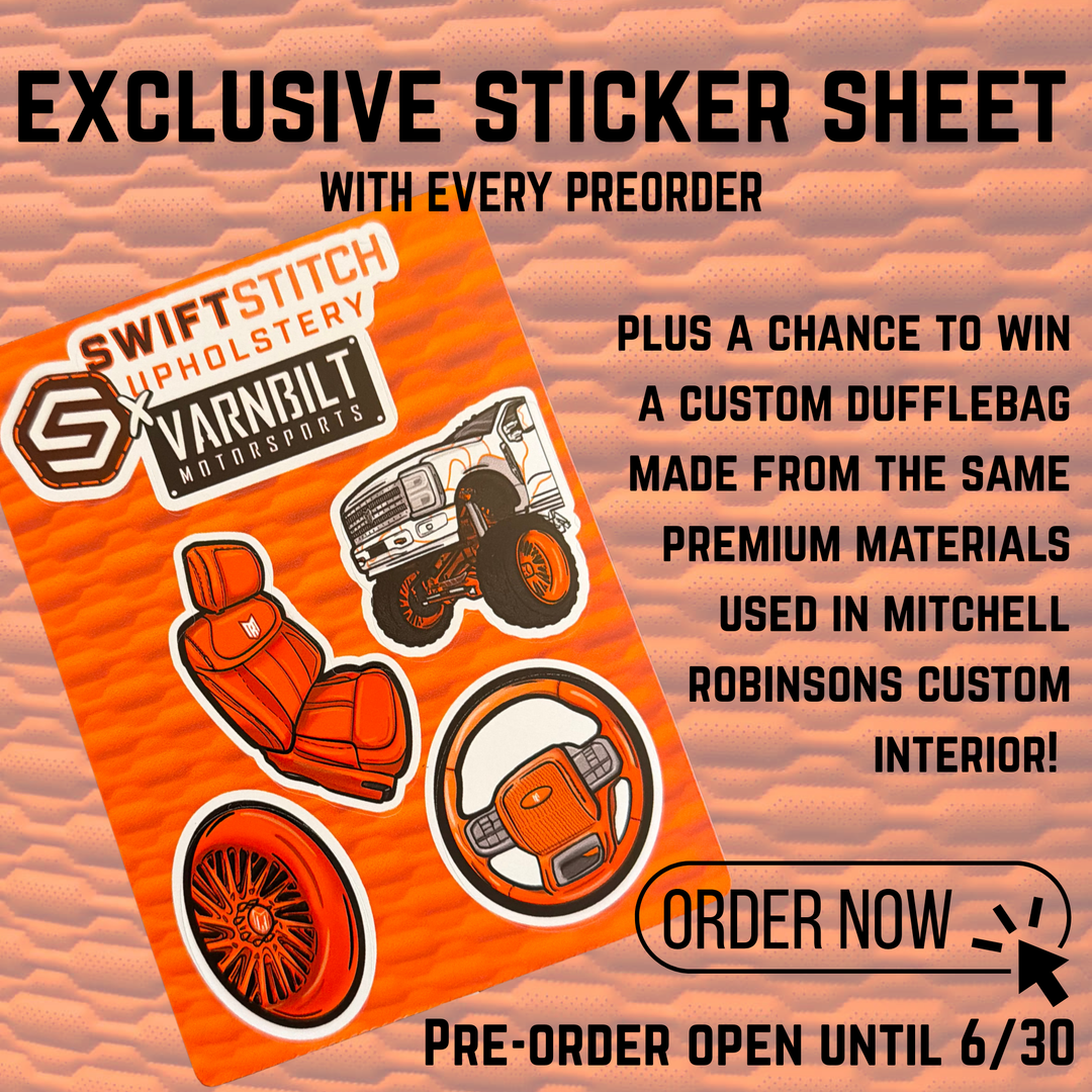 *PREORDER* Swift Stitch x Varnbilt Motorsports x Mitchell Robinson 25 SEMA Build Tshirt
