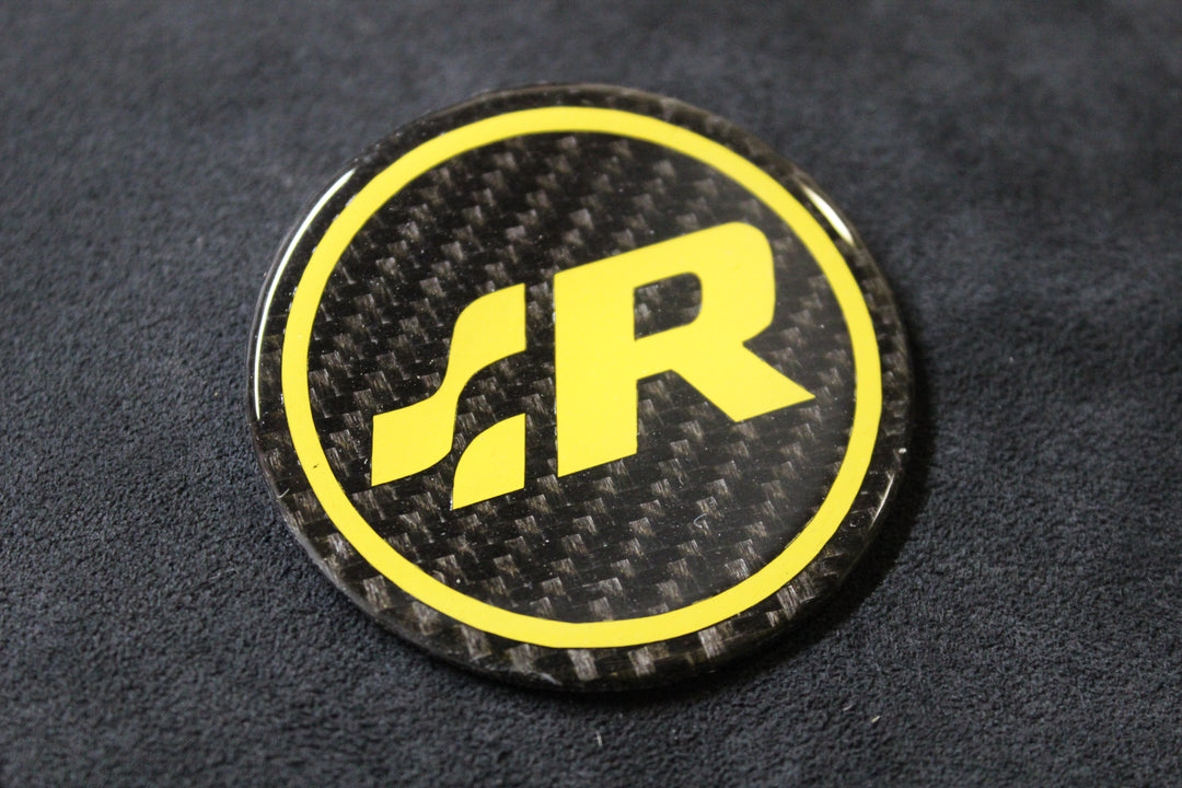 Car R Badge Carbon VW R Badge – Swift Stitch Upholstery