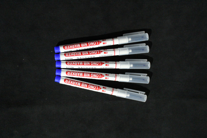 5 Pack Long Nib Upholstery Markers